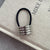 Women's Basic Geometric Metal Plating Hair Tie