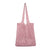 Women's Basic Lattice Polyester Shopping Bags