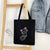 Women's Basic Letter Oxford Cloth Shopping Bags