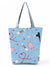 Women's Basic Letter Polyester Shopping Bags