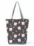 Women's Basic Letter Polyester Shopping Bags