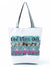 Women's Basic Letter Polyester Shopping Bags