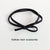 Women's Basic Modern Style Classic Style Solid Color Cloth Elastic String Hair Tie