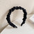 Women's Basic Modern Style Solid Color Cloth Hair Band