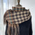 Women's Basic Plaid Imitation Cashmere Scarf