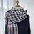 Women's Basic Plaid Imitation Cashmere Scarf