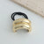 Women's Basic Simple Style Classic Style Geometric Alloy Rubber Band Plating Hair Tie