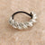 Women's Basic Simple Style Classic Style Geometric Alloy Rubber Band Plating Hair Tie