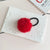 Women's Basic Simple Style Classic Style Multicolor Plush Hair Tie