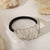 Women's Basic Simple Style Commute Solid Color Alloy Pleated Hair Tie