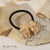 Women's Basic Minimalist Commute Solid Color Alloy Pleated Hair Tie