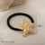 Women's Basic Minimalist Commute Solid Color Alloy Pleated Hair Tie