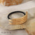 Women's Basic Simple Style Commute Solid Color Alloy Pleated Hair Tie