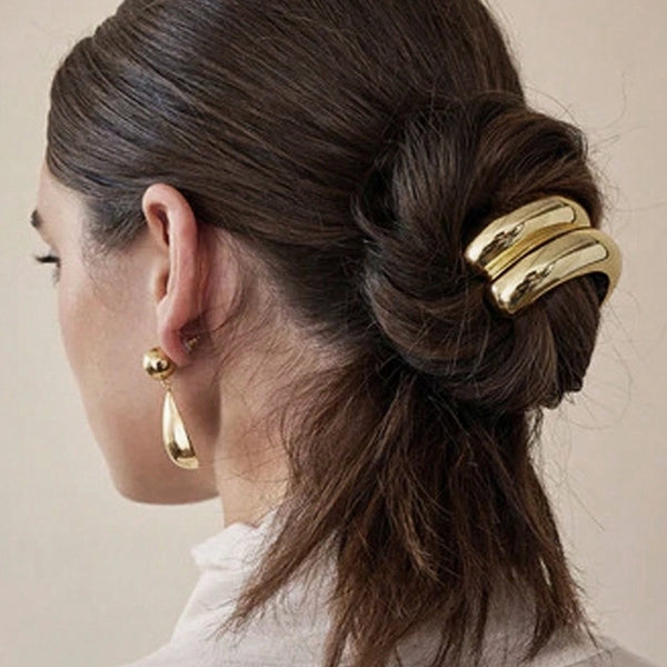 Women's Basic Simple Style Geometric Alloy Hair Tie