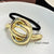 Women's Basic Simple Style Geometric Alloy Hair Tie