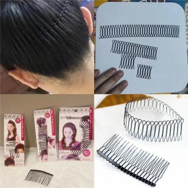 Women's Basic Simple Style Geometric Metal Insert Comb