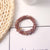 Women's Basic Simple Style Solid Color Crystal Hair Tie