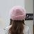 Women's Basic Simple Style Solid Color Eaveless Bucket Hat