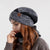 Women's Basic Simple Style Solid Color Eaveless Wool Cap