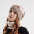 Women's Basic Simple Style Solid Color Eaveless Wool Cap