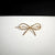 Women's Basic Simple Style Starfish Cat Bow Knot Alloy Plating Hair Clip