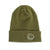 Women's Basic Smiley Face Solid Color Embroidery Eaveless Wool Cap