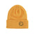 Women's Basic Smiley Face Solid Color Embroidery Eaveless Wool Cap