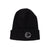 Women's Basic Smiley Face Solid Color Embroidery Eaveless Wool Cap