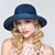 Women's Basic Solid Color Bowknot Crimping Straw Hat