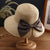 Women's Basic Solid Color Bowknot Crimping Straw Hat