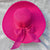 Women's Basic Solid Color Bowknot Side Of Fungus Straw Hat