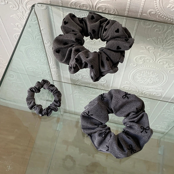 Women's Basic Solid Color Cloth Hair Tie