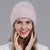 Women's Basic Solid Color Eaveless Wool Cap