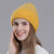 Women's Basic Solid Color Eaveless Wool Cap