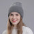 Women's Basic Solid Color Eaveless Wool Cap