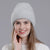 Women's Basic Solid Color Eaveless Wool Cap