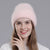 Women's Basic Solid Color Eaveless Wool Cap