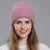 Women's Basic Solid Color Eaveless Wool Cap