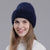 Women's Basic Solid Color Eaveless Wool Cap