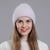 Women's Basic Solid Color Eaveless Wool Cap