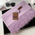 Women's Basic Solid Color Imitation Cashmere Tassel Scarf