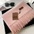 Women's Basic Solid Color Imitation Cashmere Tassel Scarf