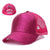 Women's Basic Solid Color Wide Eaves Baseball Cap