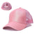 Women's Basic Solid Color Wide Eaves Baseball Cap