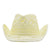 Women's Basic Solid Color Wide Eaves Straw Hat