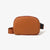 Women's Basic Streetwear Solid Color Pu Leather Waist Bags