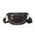 Women's Basic Streetwear Solid Color Pu Leather Waist Bags