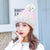 Women's Basic Sweet Heart Shape Eaveless Wool Cap