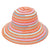 Women's Beach Stripe Big Eaves Straw Hat