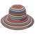 Women's Beach Stripe Big Eaves Straw Hat